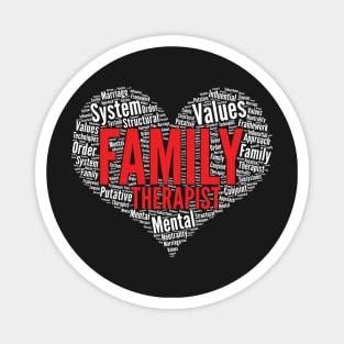 Family Therapist Heart Marriage design Magnet